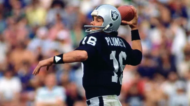 Jim Plunkett led the Raiders to wins in Super Bowl XV and XVIII.