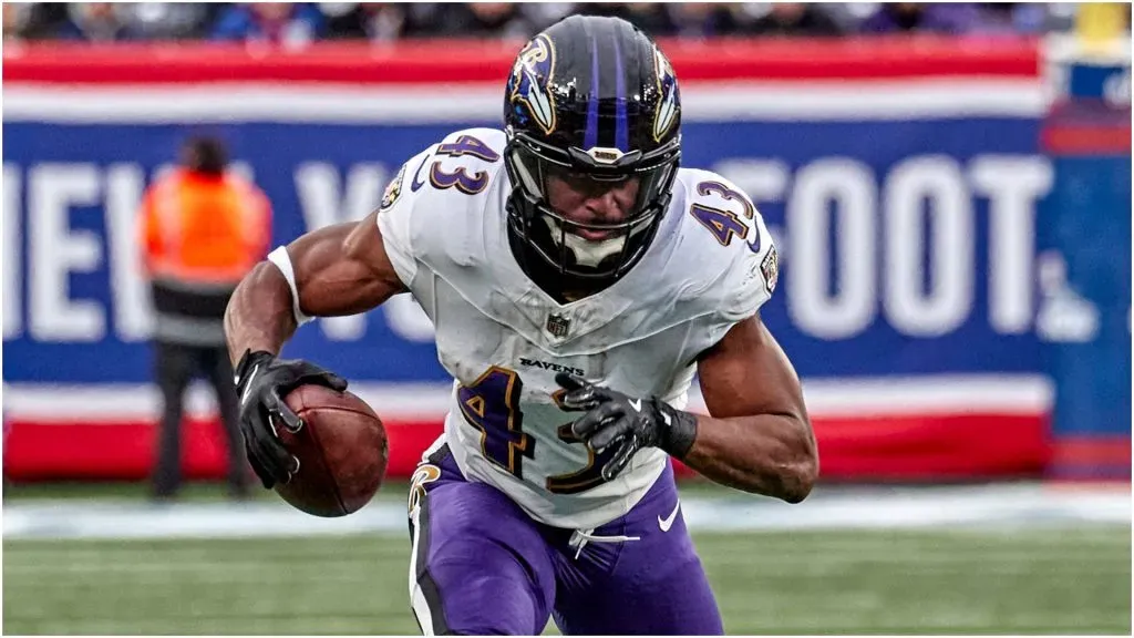 Baltimore Ravens running back Justice Hill – IMAGO / ZUMA Press Wire