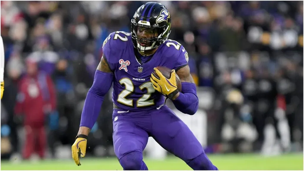 Ravens running back Derrick Henry – IMAGO / Icon Sportswire