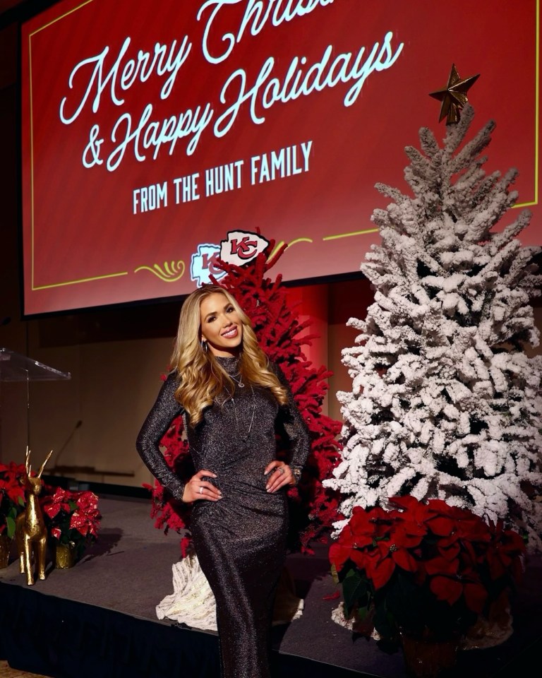 Kansas City Chiefs heiress Gracie Hunt paid tribute to Travis Kelce