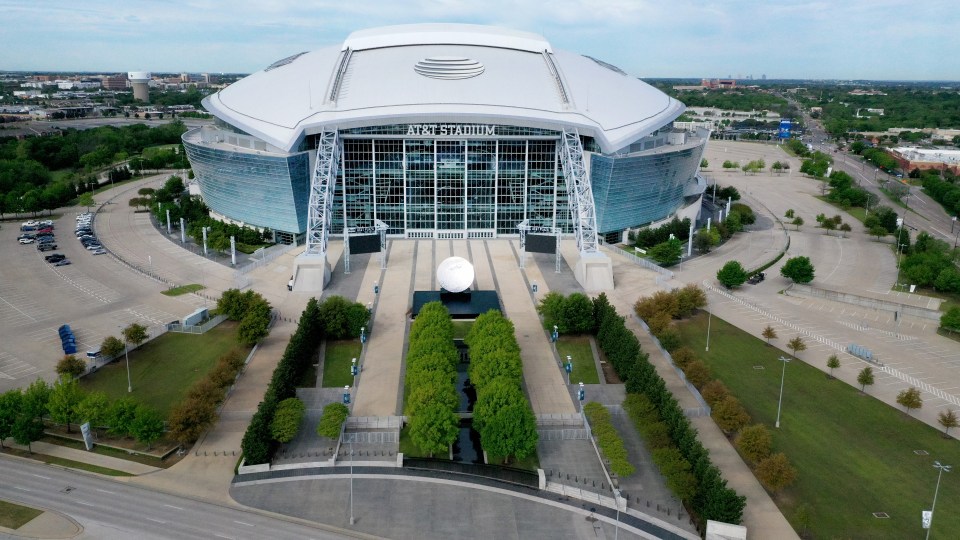 AT&T Stadium is at risk of inclement weather ahead of the Cotton Bowl