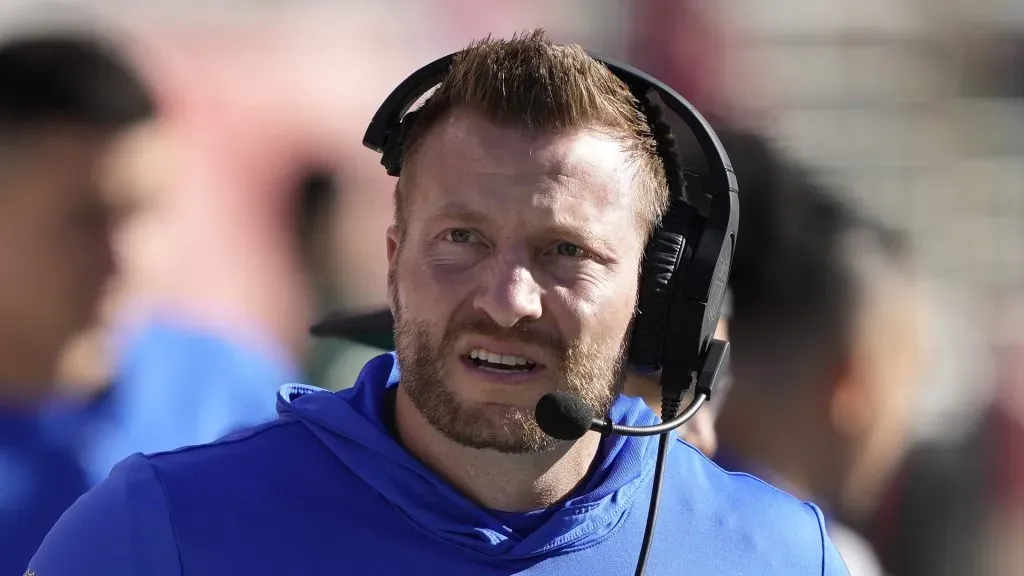 Los Angeles Rams head coach Sean McVay