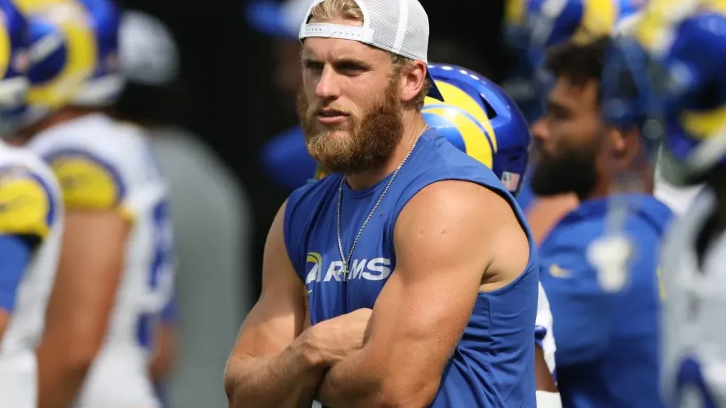 Cooper Kupp #10 of the Los Angeles Rams