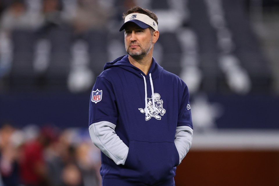 Dallas Cowboys offensive coordinator Brian Schottenheimer.