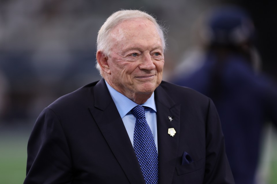 Jerry Jones, owner of the Dallas Cowboys.