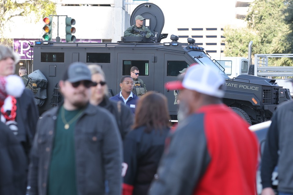 This heightened security comes after the terror attack in New Orleans