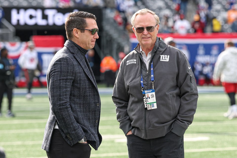 The Giants are also holding on to general manager Joe Schoen